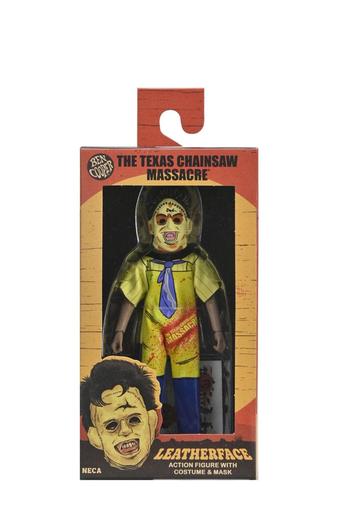 De Texas Chainsaw Massacre Ben Cooper Action Figure Costume Series 9 Leatherface 15 cm