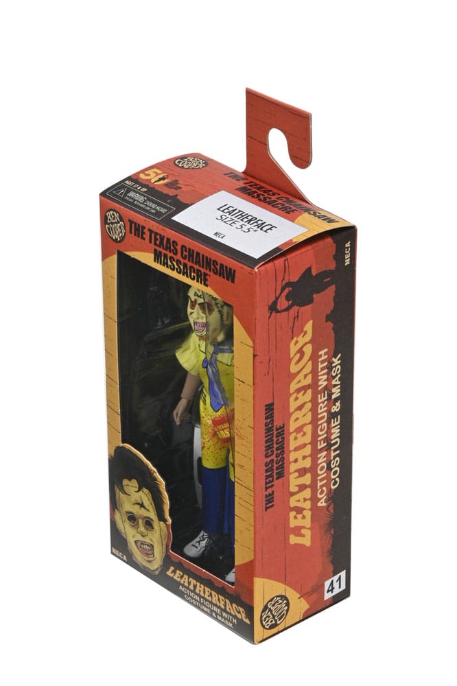 De Texas Chainsaw Massacre Ben Cooper Action Figure Costume Series 9 Leatherface 15 cm