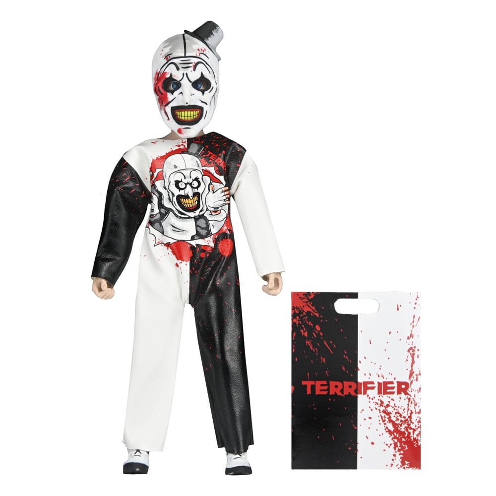 Terriifier Ben Cooper actiefiguur kostuumserie 9 Art the Clown 15 cm