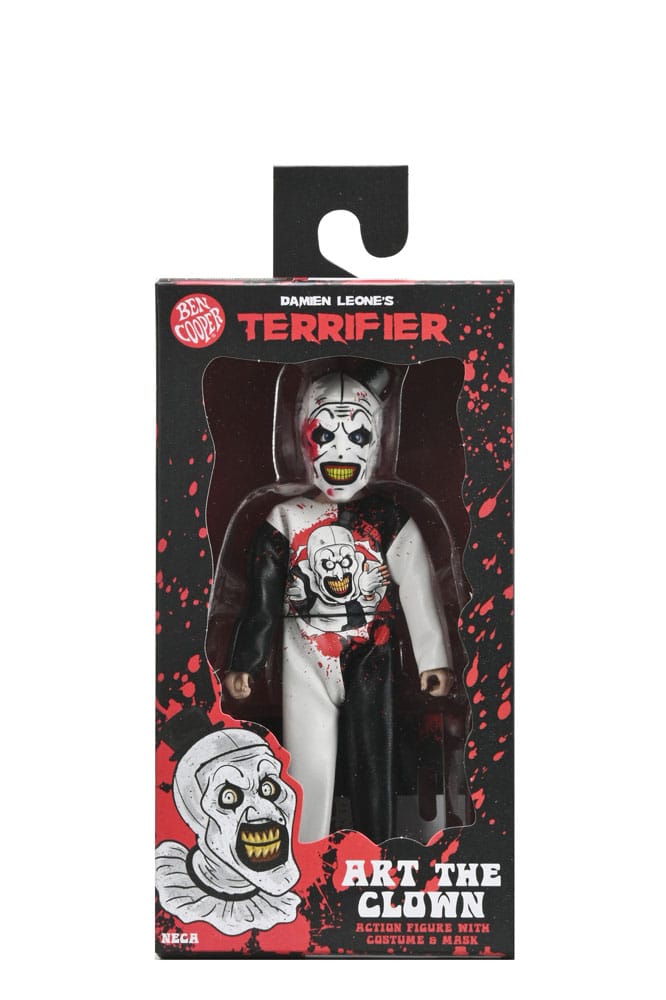 Terriifier Ben Cooper actiefiguur kostuumserie 9 Art the Clown 15 cm
