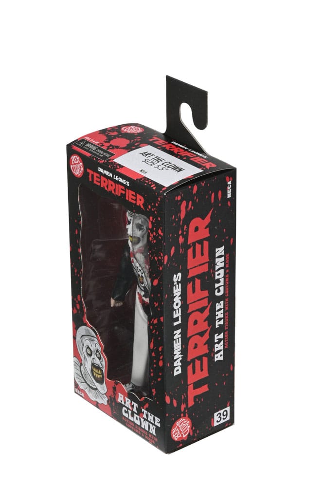 Terriifier Ben Cooper actiefiguur kostuumserie 9 Art the Clown 15 cm