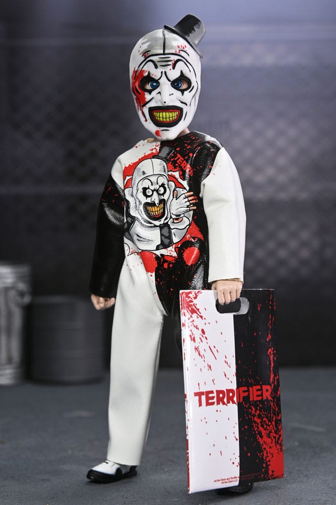 Terriifier Ben Cooper actiefiguur kostuumserie 9 Art the Clown 15 cm
