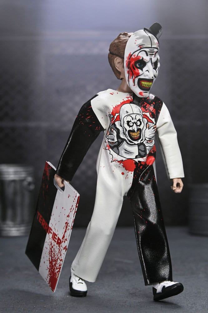 Terriifier Ben Cooper actiefiguur kostuumserie 9 Art the Clown 15 cm