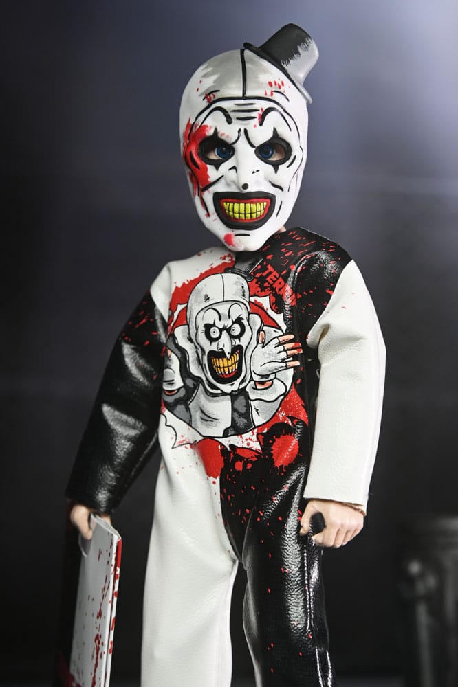 Terriifier Ben Cooper actiefiguur kostuumserie 9 Art the Clown 15 cm