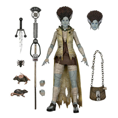 Universal Monsters x Teenage Mutant Ninja Turtles Actiefiguur April als The Bride 18 cm