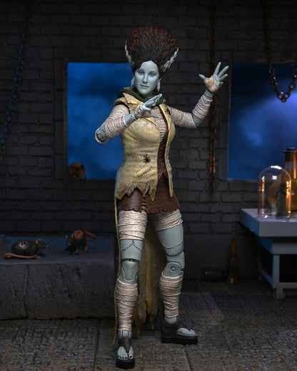 Universal Monsters x Teenage Mutant Ninja Turtles Actiefiguur April als The Bride 18 cm