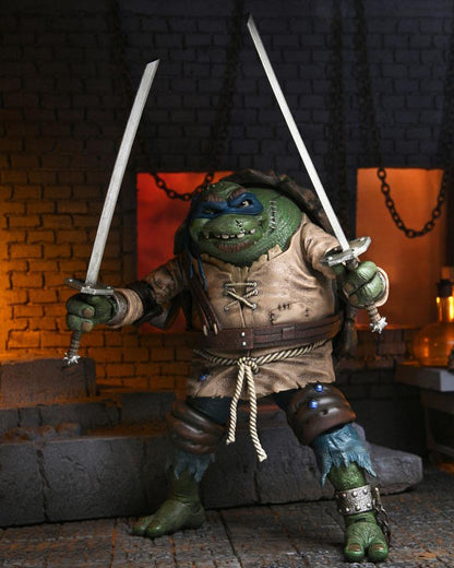 Universal Monsters x Teenage Mutant Ninja Turtles Actiefiguur Ultimate Leonardo als The Hunchback 18 cm