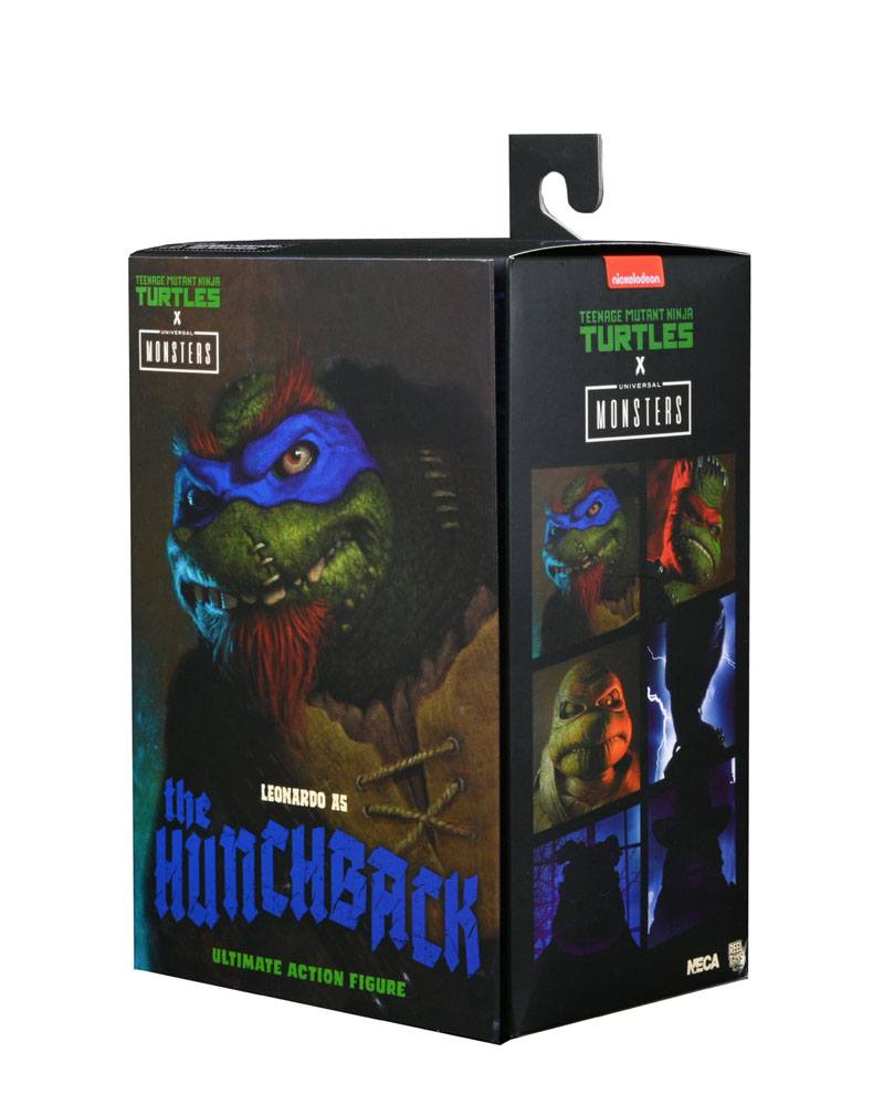 Universal Monsters x Teenage Mutant Ninja Turtles Actiefiguur Ultimate Leonardo als The Hunchback 18 cm