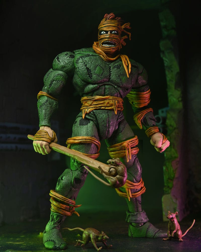Teenage Mutant Ninja Turtles (Mirage Comics) Actie Figuur Rat King 18 cm