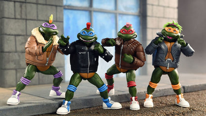 Teenage Mutant Ninja Turtles (Cartoon) Actiefiguren 4-Pack Punk Turtles 18 cm