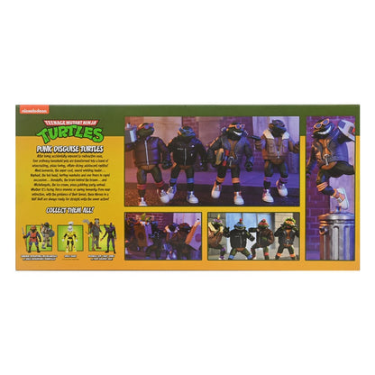 Teenage Mutant Ninja Turtles (Cartoon) Actiefiguren 4-Pack Punk Turtles 18 cm