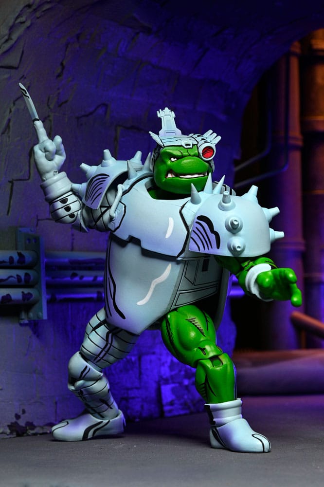 Teenage Mutant Ninja Turtles (Mirage Comics) Actiefiguur Cyborg Donatello 18 cm