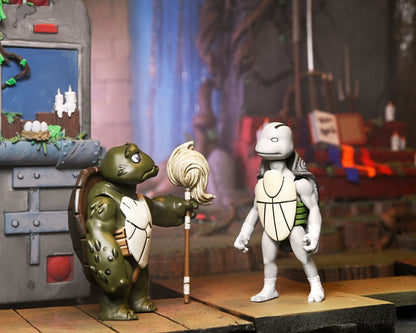 Teenage Mutant Ninja Turtles: The Last Ronin Actiefiguur Ultimate Casey Marie met Baby Odyn & Uno 17 cm