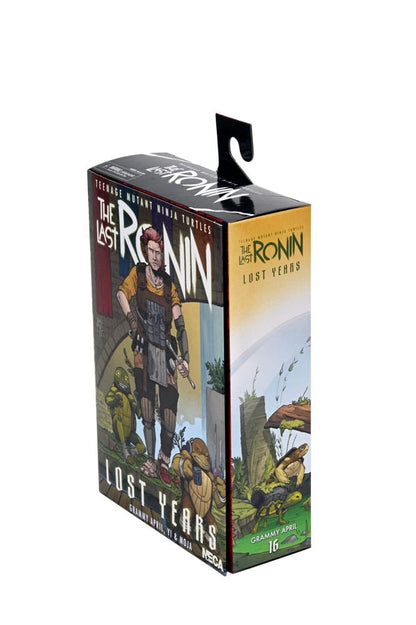 Teenage Mutant Ninja Turtles (The Last Ronin The Lost Years) Actiefiguur Grammy April met Baby Yi & Moja 18 cm