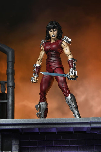 Teenage Mutant Ninja Turtles (Mirage Comics) Actiefiguur Karai (City at War) 18 cm