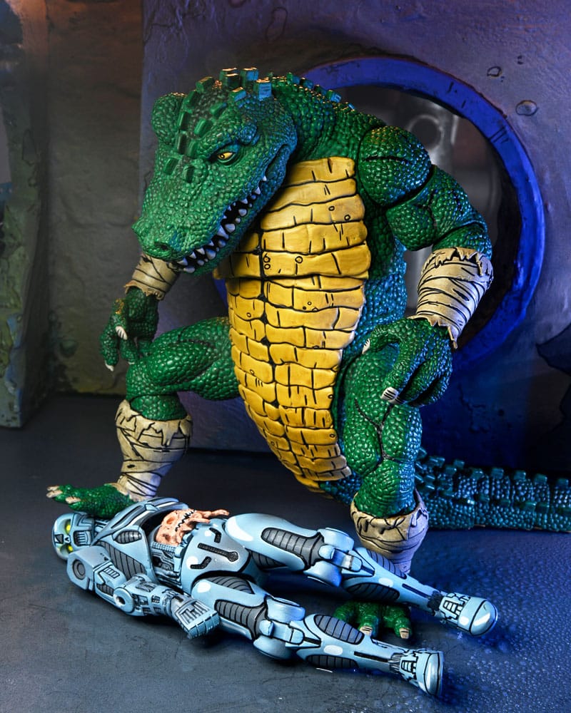 Teenage Mutant Ninja Turtles (Mirage Comics) Actiefiguur Leatherhead 21 cm