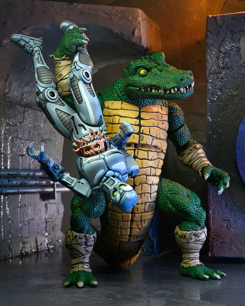 Teenage Mutant Ninja Turtles (Mirage Comics) Actiefiguur Leatherhead 21 cm