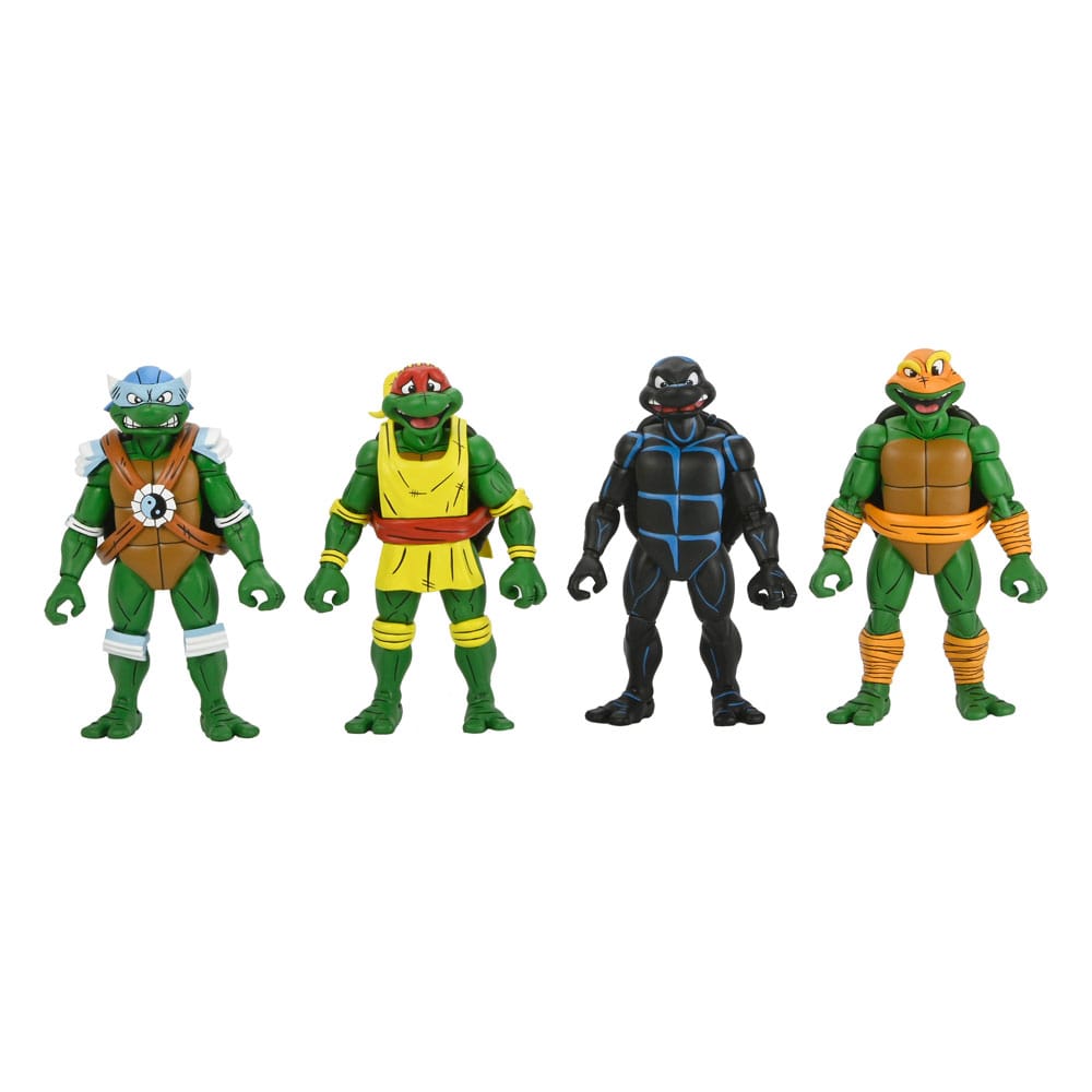Teenage Mutant Ninja Turtles (Archie Comics) Actie Figures 4-Pack Stomp Wrestling Turtles 18 cm
