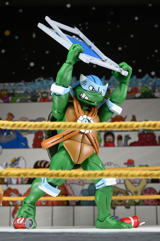 Teenage Mutant Ninja Turtles (Archie Comics) Actie Figures 4-Pack Stomp Wrestling Turtles 18 cm