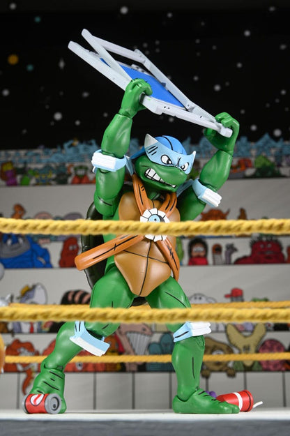 Teenage Mutant Ninja Turtles (Archie Comics) Actie Figures 4-Pack Stomp Wrestling Turtles 18 cm