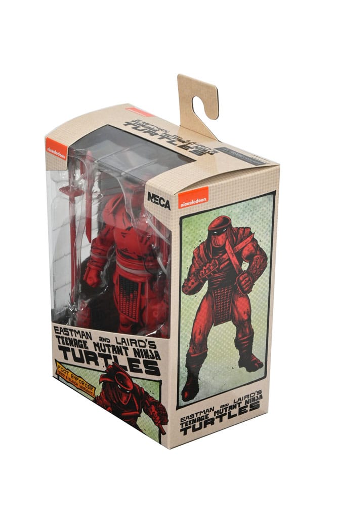 Teenage Mutant Ninja Turtles (Mirage Comics) Actiefiguur Rood en Zwart Foot Enforcer 18 cm