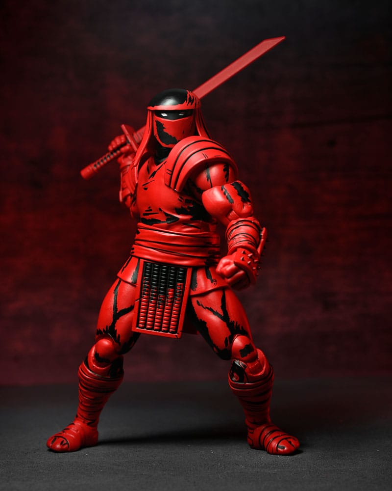 Teenage Mutant Ninja Turtles (Mirage Comics) Actiefiguur Rood en Zwart Foot Enforcer 18 cm