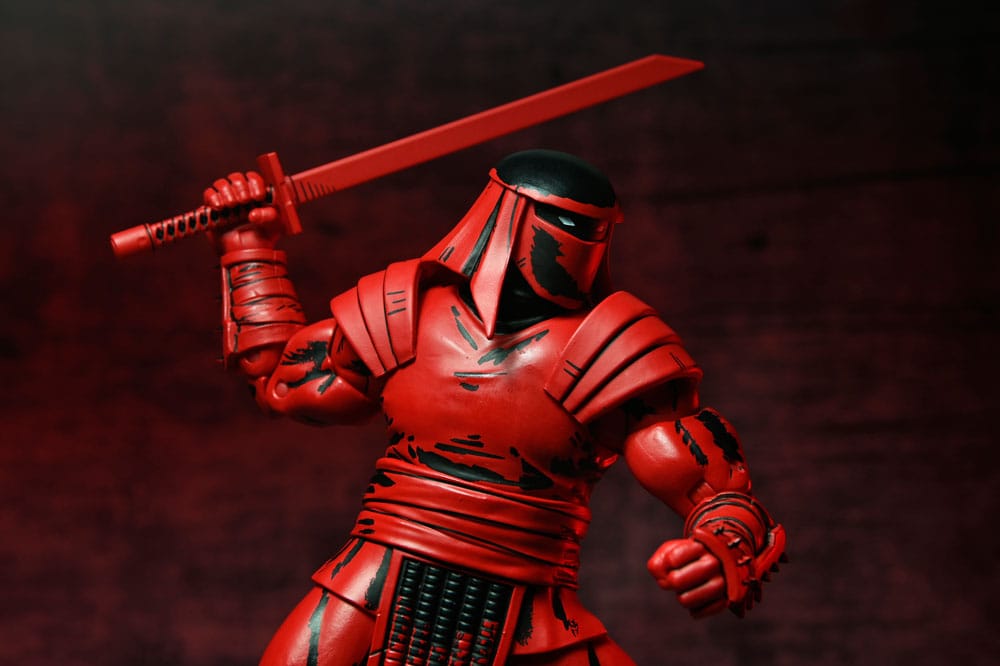Teenage Mutant Ninja Turtles (Mirage Comics) Actiefiguur Rood en Zwart Foot Enforcer 18 cm