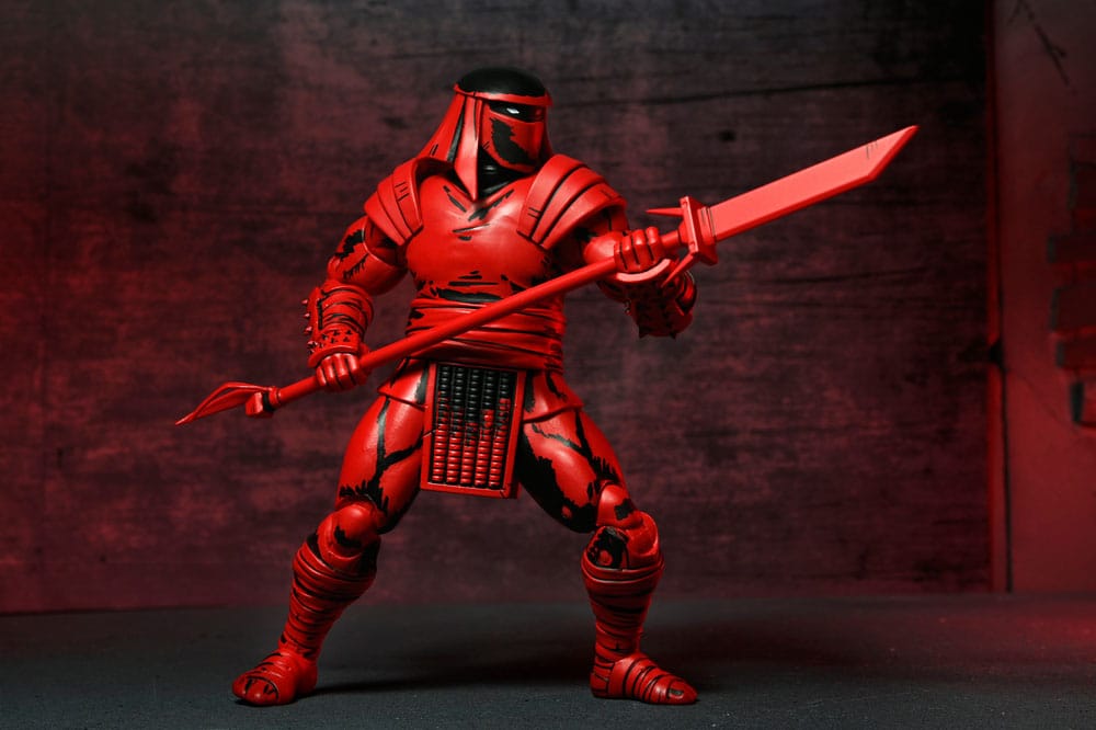 Teenage Mutant Ninja Turtles (Mirage Comics) Actiefiguur Rood en Zwart Foot Enforcer 18 cm