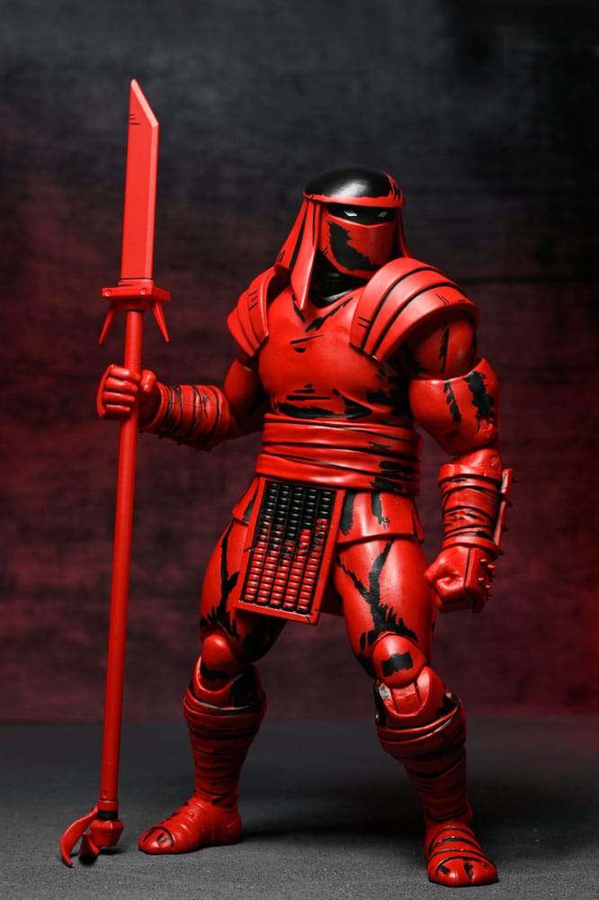 Teenage Mutant Ninja Turtles (Mirage Comics) Actiefiguur Rood en Zwart Foot Enforcer 18 cm
