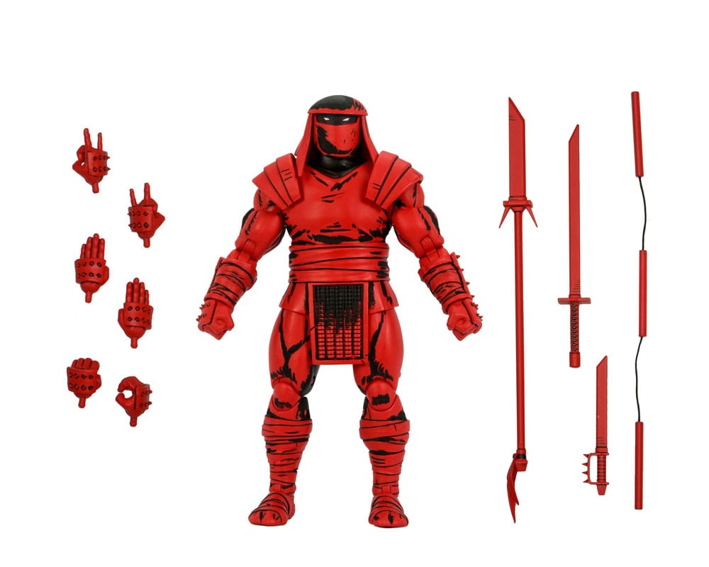 Teenage Mutant Ninja Turtles (Mirage Comics) Actiefiguur Rood en Zwart Foot Enforcer 18 cm
