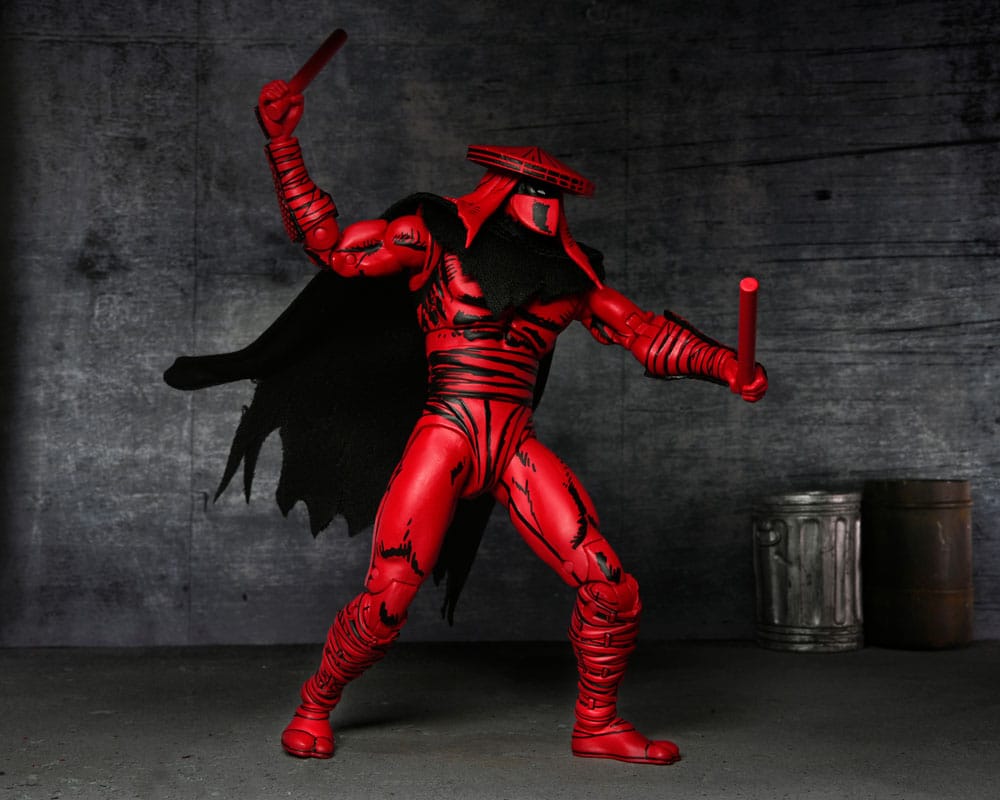Teenage Mutant Ninja Turtles (Mirage Comics) Actiefiguur Rode en zwarte voetmoordenaar 18 cm