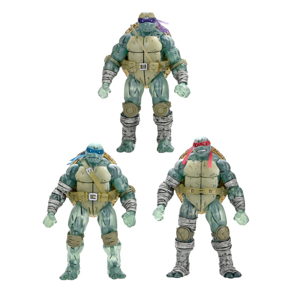 Teenage Mutant Ninja Turtles (The Last Ronin) Actiefiguren 3-pack Ghost Brothers 18 cm