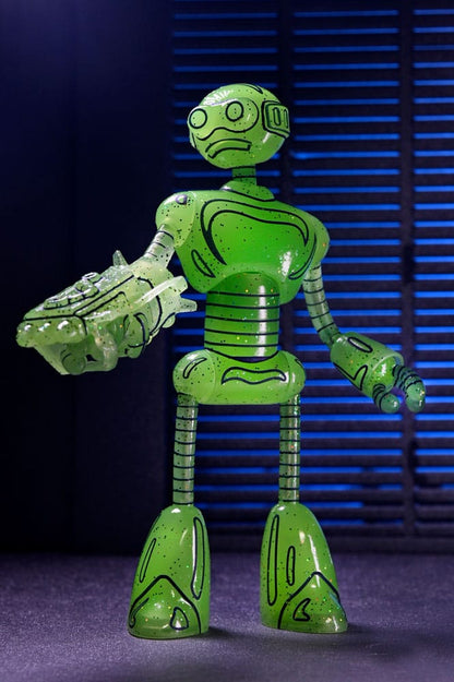 Teenage Mutant Ninja Turtles (Mirage Comics) Actiefiguur Transmat Fugitoid GID 18 cm