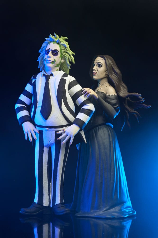 Beetlejuice Beetlejuice TOY TOY ARTOREN Actie Afbeelding 2-Pack Beetlejuice & Delores 15 cm