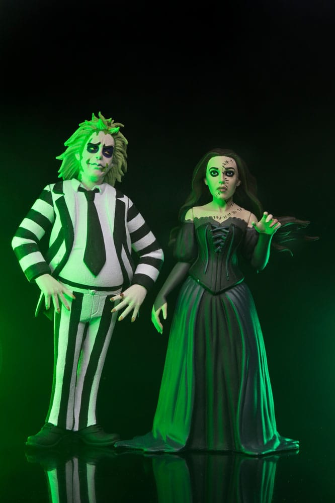 Beetlejuice Beetlejuice TOY TOY ARTOREN Actie Afbeelding 2-Pack Beetlejuice & Delores 15 cm