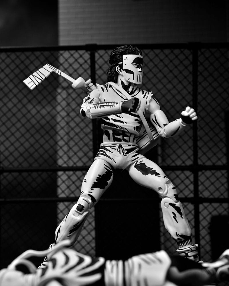 Teenage Mutant Ninja Turtles Actiefiguur Casey Jones Zwart & Wit 18 cm