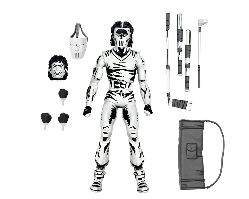 Teenage Mutant Ninja Turtles Actiefiguur Casey Jones Zwart & Wit 18 cm