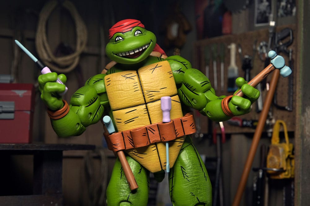 Teenage Mutant Ninja Turtles Actiefiguur Klusjesman Donatello 18 cm