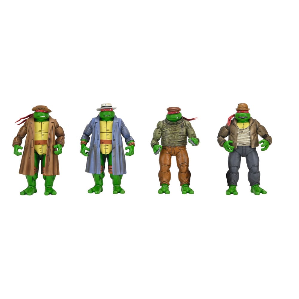 Teenage Mutant Ninja Turtles Actiefiguur 4 Pack Gangster Turtles 18 cm