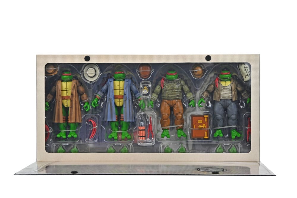 Teenage Mutant Ninja Turtles Actiefiguur 4 Pack Gangster Turtles 18 cm