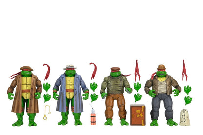 Teenage Mutant Ninja Turtles Actiefiguur 4 Pack Gangster Turtles 18 cm
