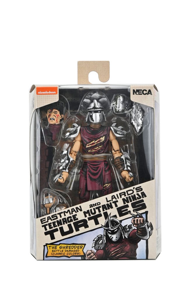 Teenage Mutant Ninja Turtles Actiefiguur Battle Damaged Shredder 18 cm