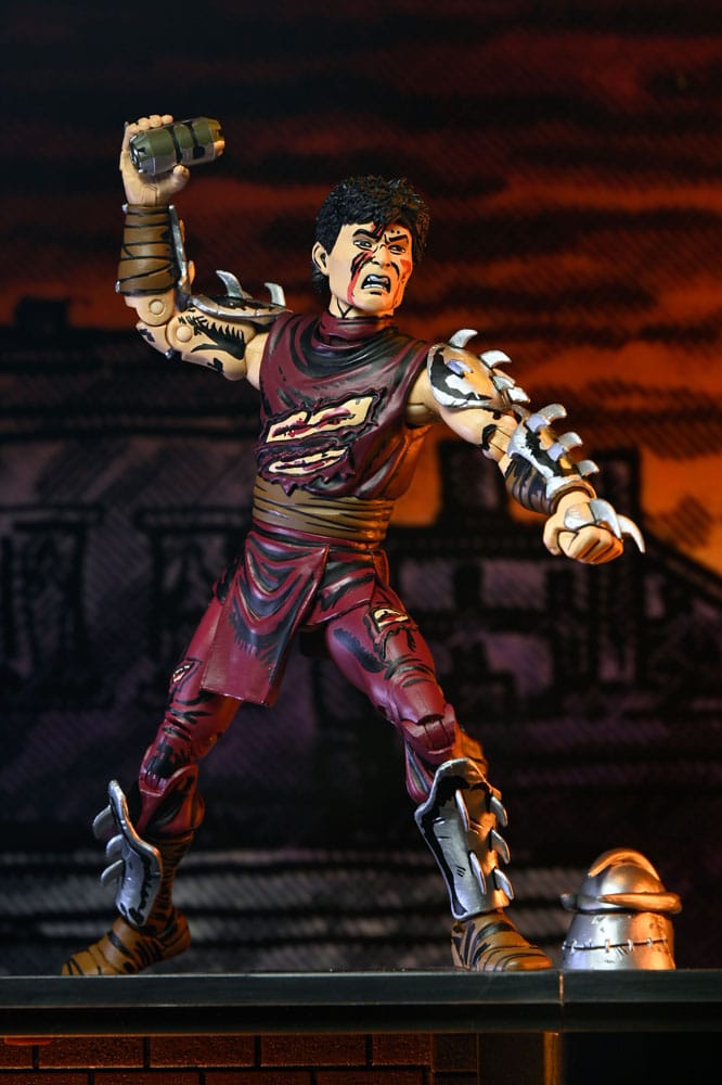 Teenage Mutant Ninja Turtles Actiefiguur Battle Damaged Shredder 18 cm