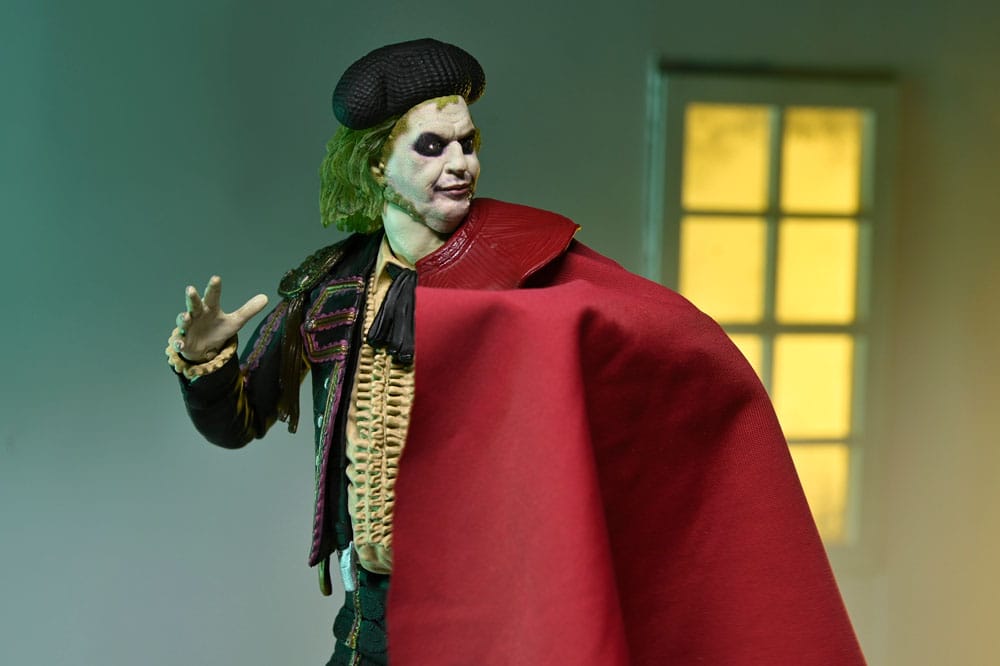 Beetlejuice Beetlejuice actiefiguren, 2 stuks, ultieme "Matador" Beetlejuice en zandworm 18 cm