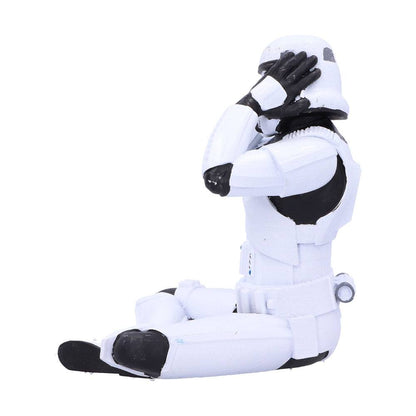 Originele stormtrooper figuur hoor geen kwaadaardige stormtrooper 10 cm