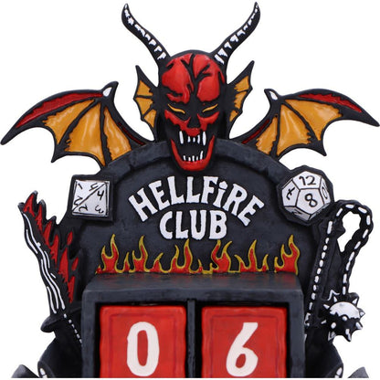 Stranger Things eeuwigdurende kalender Hellfire Club 15 cm