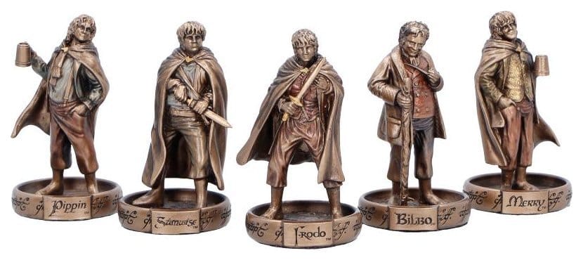 Lord of the Rings Minifiguren De Hobbits van de Shire 7 cm