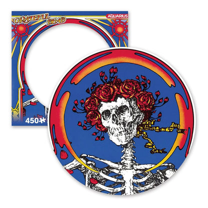 Grateful Dead: Skull &amp; Roses 450 stukjes Picture Disc legpuzzel