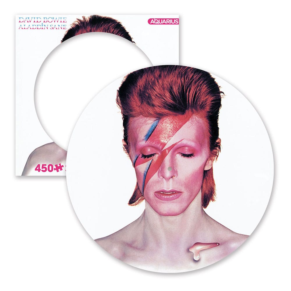 David Bowie: Aladdin Sane 450 stukjes Picture Disc legpuzzel
