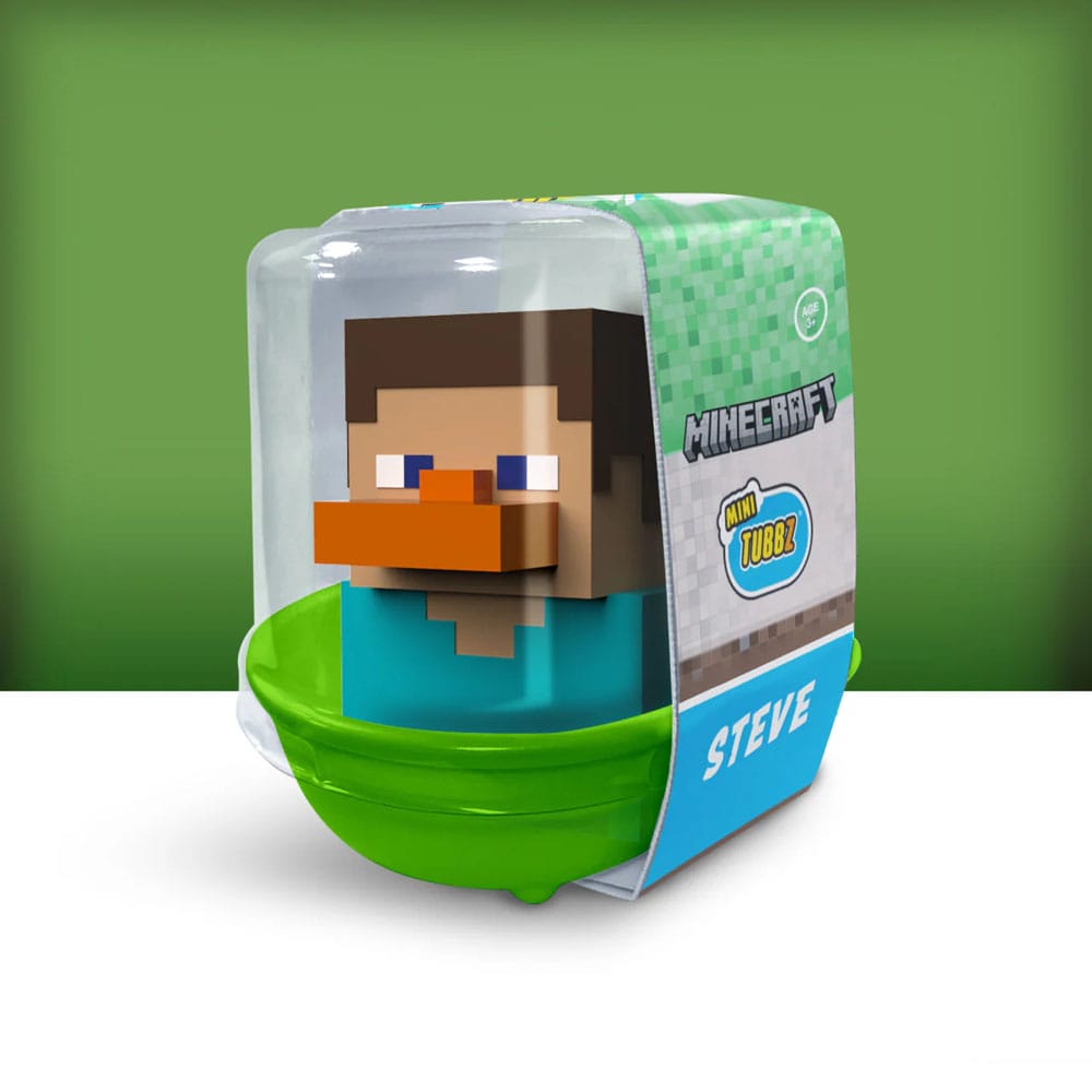 Minecraft Tubbz Mini PVC Figuur Steve 5 cm